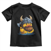 Rubber Duck Viking Warrior Norse Mythology Toddler T Shirt - Wonder Print Shop