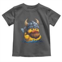 Rubber Duck Viking Warrior Norse Mythology Toddler T Shirt - Wonder Print Shop