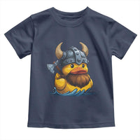 Rubber Duck Viking Warrior Norse Mythology Toddler T Shirt - Wonder Print Shop