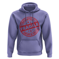 Fragile I Just Dropped My Son Off At College Hoodie Drop Off Parents Vintage Star - Wonder Print Shop