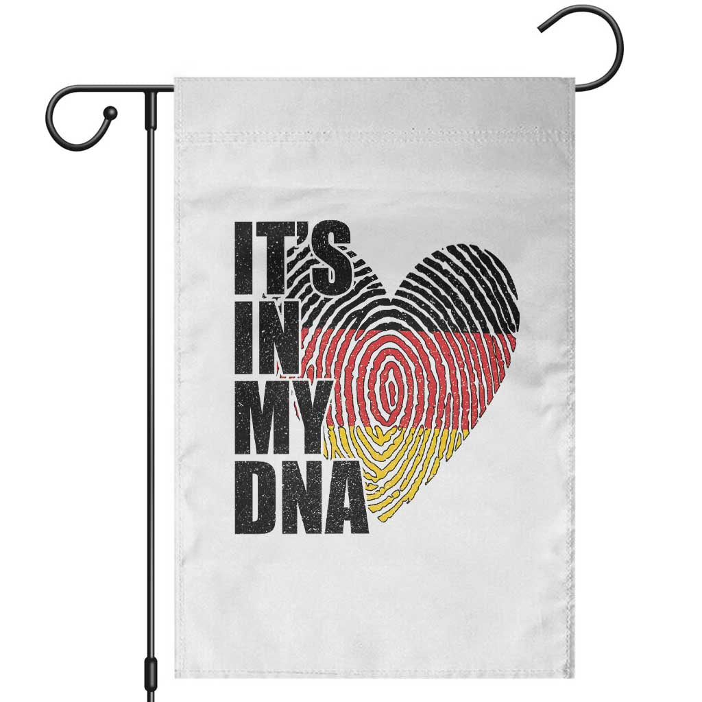 German Pride Garden Flag It Is In My DNA Patriotic Germany Flag - Wonder Print Shop