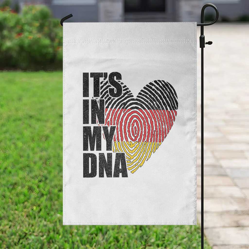German Pride Garden Flag It Is In My DNA Patriotic Germany Flag - Wonder Print Shop