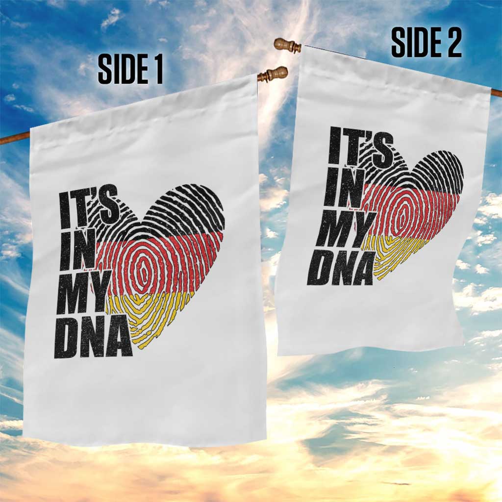 German Pride Garden Flag It Is In My DNA Patriotic Germany Flag - Wonder Print Shop