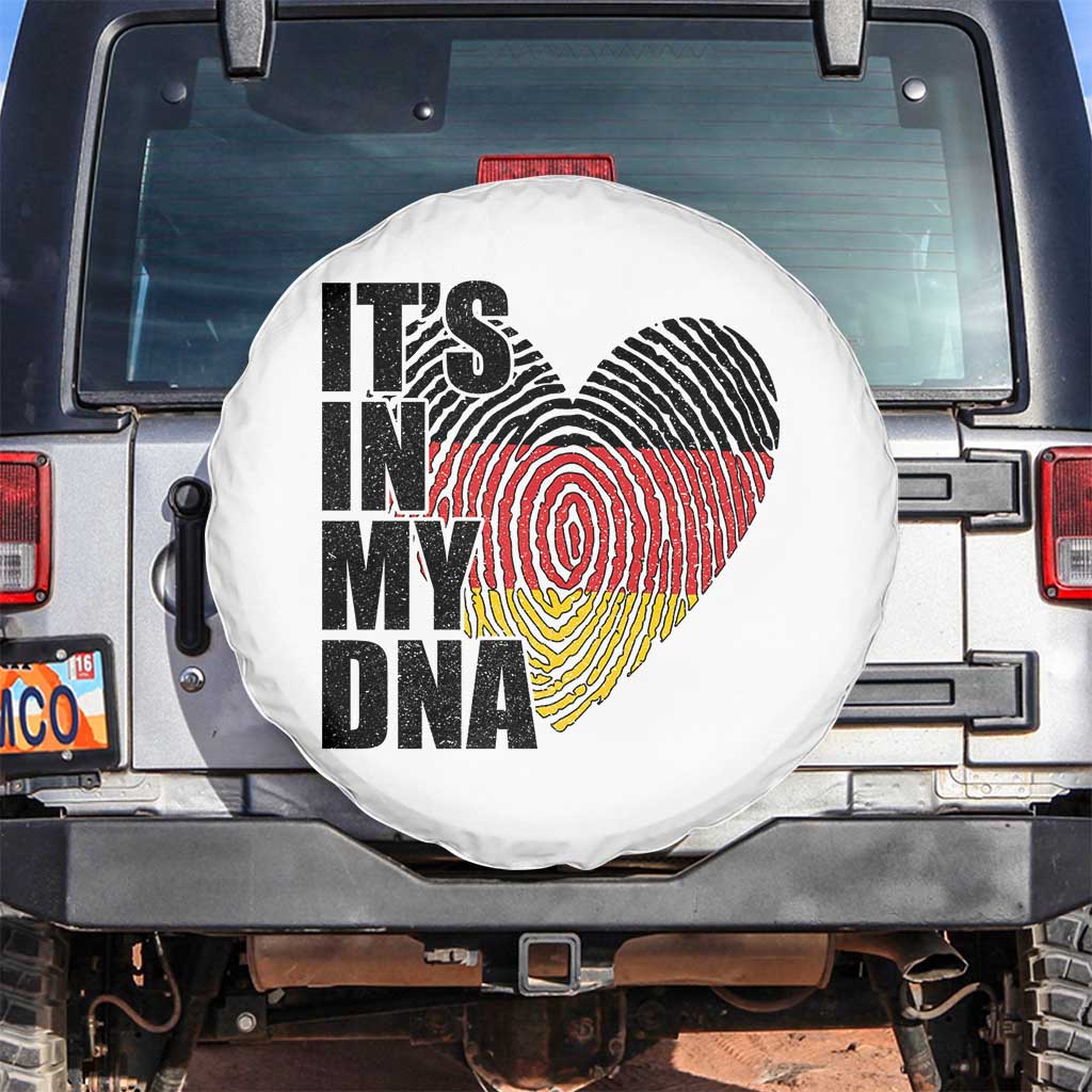 German Pride Spare Tire Cover It Is In My DNA Patriotic Germany Flag - Wonder Print Shop
