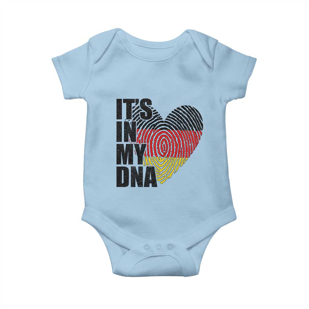 German Pride Baby Onesie It Is In My DNA Patriotic Germany Flag - Wonder Print Shop