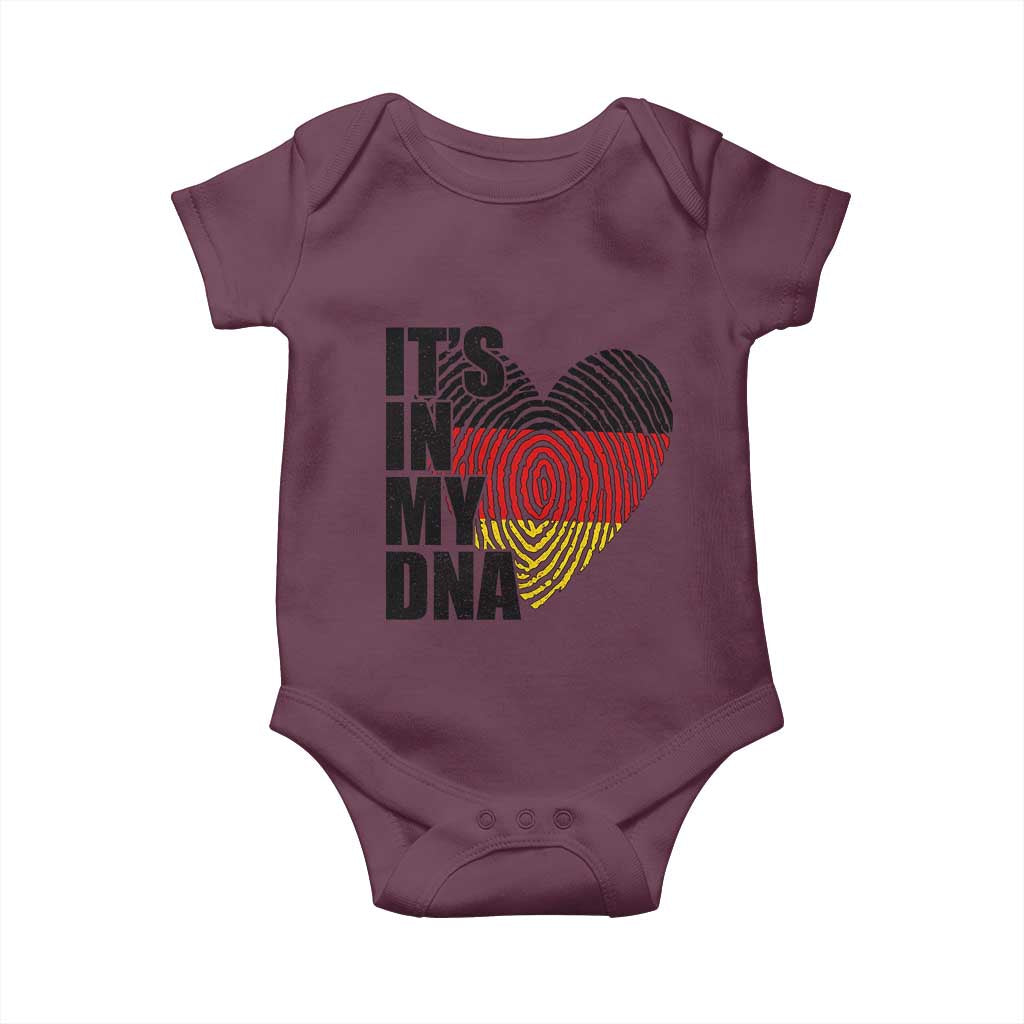 German Pride Baby Onesie It Is In My DNA Patriotic Germany Flag - Wonder Print Shop