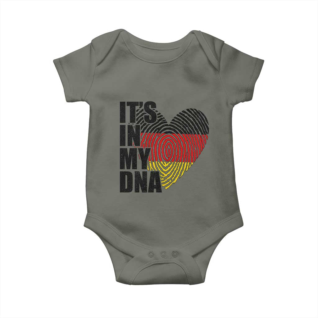 German Pride Baby Onesie It Is In My DNA Patriotic Germany Flag - Wonder Print Shop