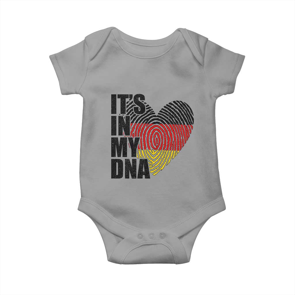 German Pride Baby Onesie It Is In My DNA Patriotic Germany Flag - Wonder Print Shop