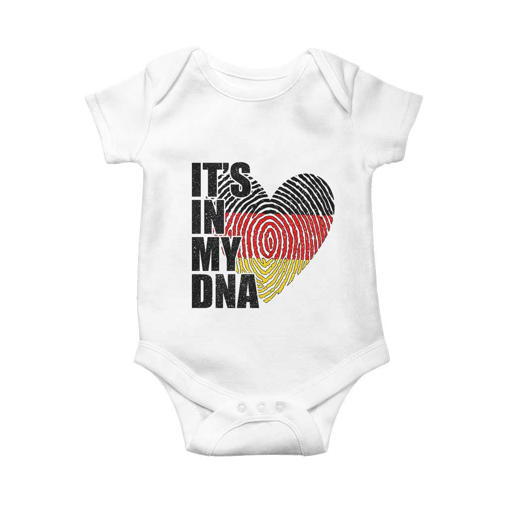 German Pride Baby Onesie It Is In My DNA Patriotic Germany Flag - Wonder Print Shop