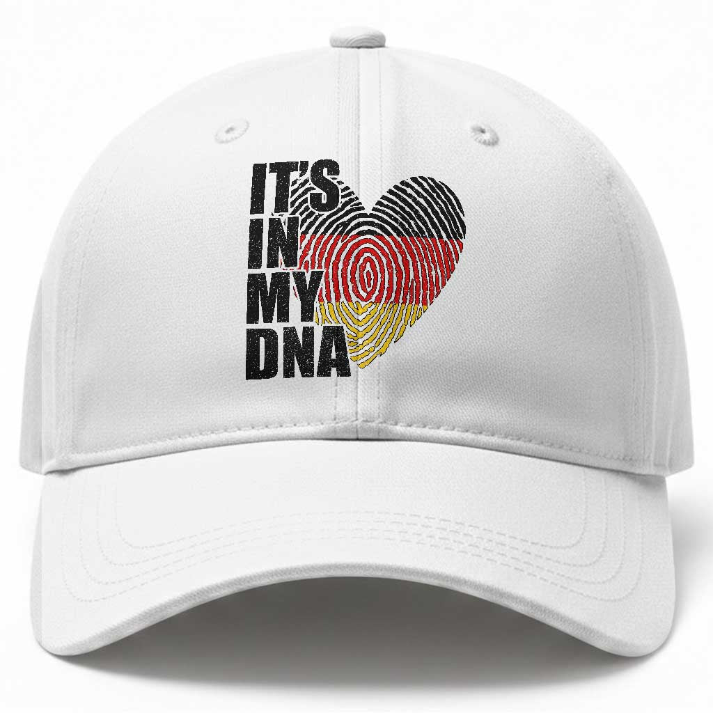 German Pride Baseball Cap It Is In My DNA Patriotic Germany Flag