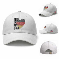 German Pride Baseball Cap It Is In My DNA Patriotic Germany Flag
