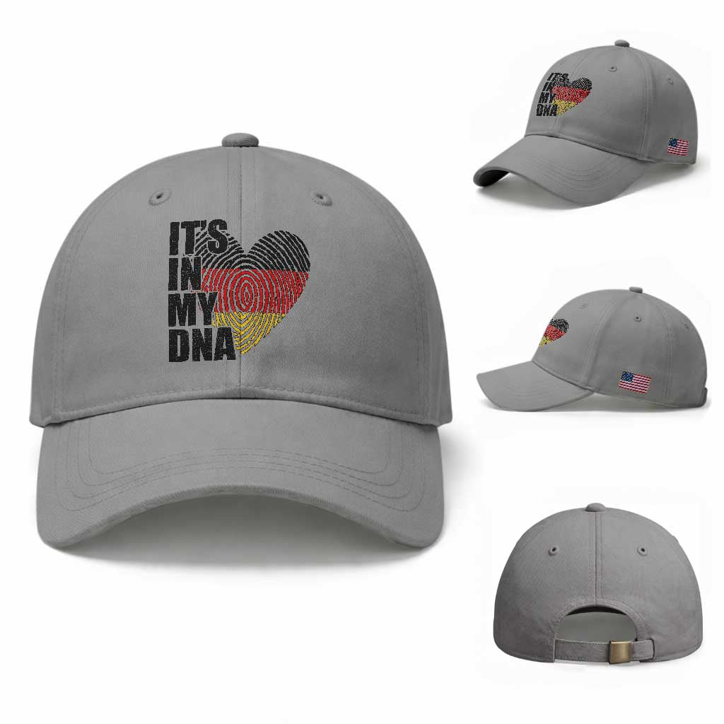 German Pride Baseball Cap It Is In My DNA Patriotic Germany Flag