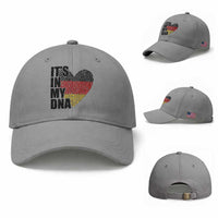 German Pride Baseball Cap It Is In My DNA Patriotic Germany Flag