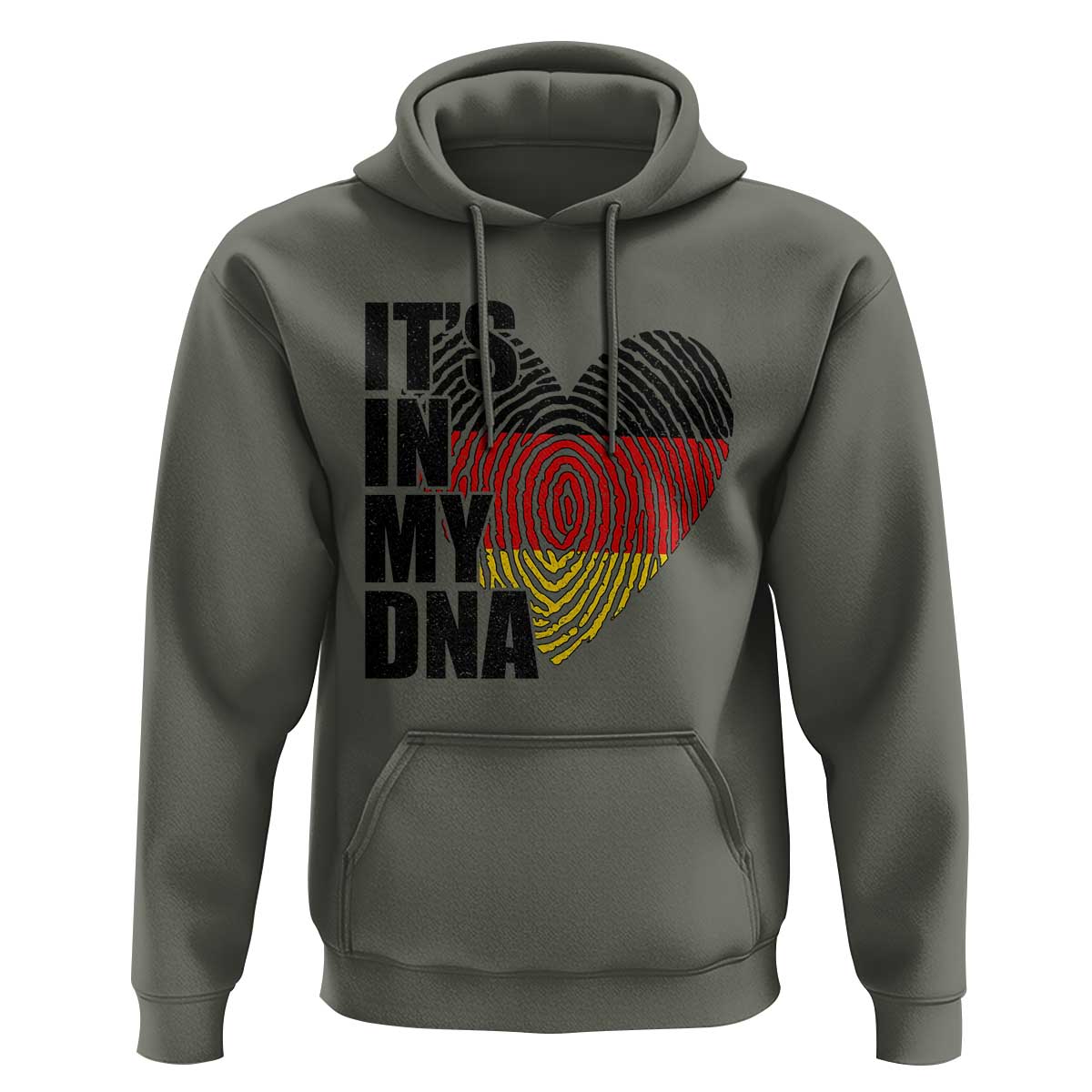 German Pride Hoodie It Is In My DNA Patriotic Germany Flag - Wonder Print Shop