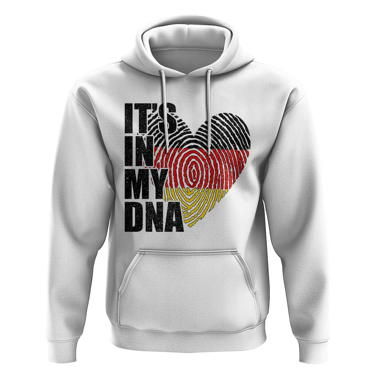 German Pride Hoodie It Is In My DNA Patriotic Germany Flag - Wonder Print Shop