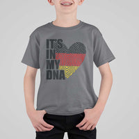 German Pride T Shirt For Kid It Is In My DNA Patriotic Germany Flag - Wonder Print Shop
