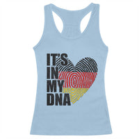 German Pride Racerback Tank Top It Is In My DNA Patriotic Germany Flag - Wonder Print Shop