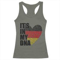 German Pride Racerback Tank Top It Is In My DNA Patriotic Germany Flag - Wonder Print Shop