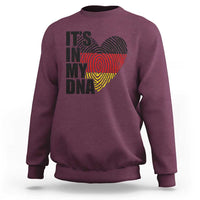 German Pride Sweatshirt It Is In My DNA Patriotic Germany Flag - Wonder Print Shop