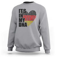 German Pride Sweatshirt It Is In My DNA Patriotic Germany Flag - Wonder Print Shop
