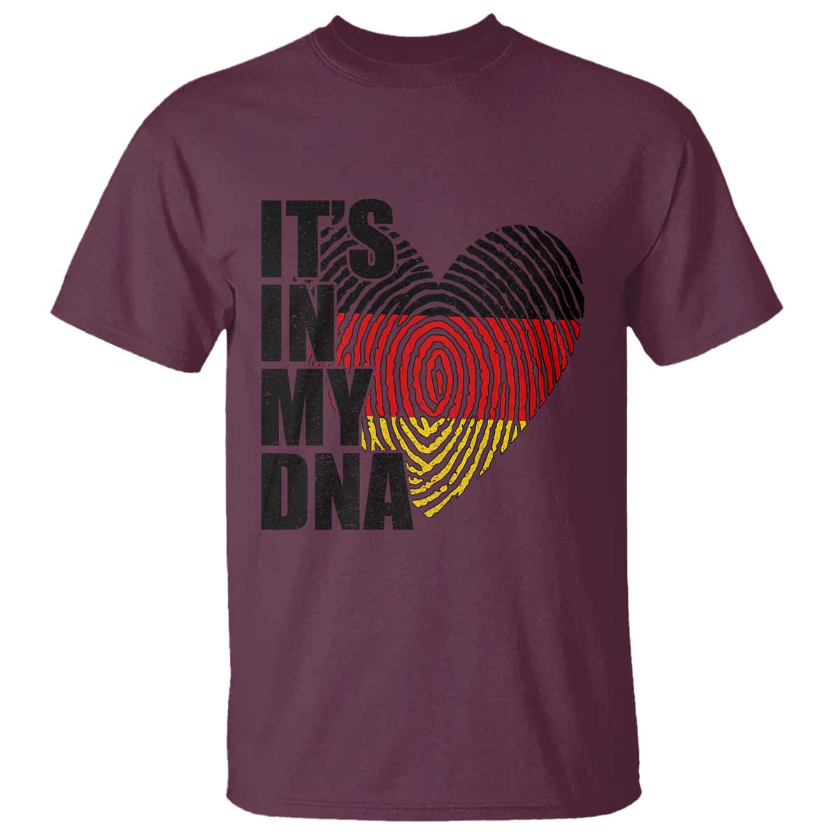 German Pride T Shirt It Is In My DNA Patriotic Germany Flag - Wonder Print Shop