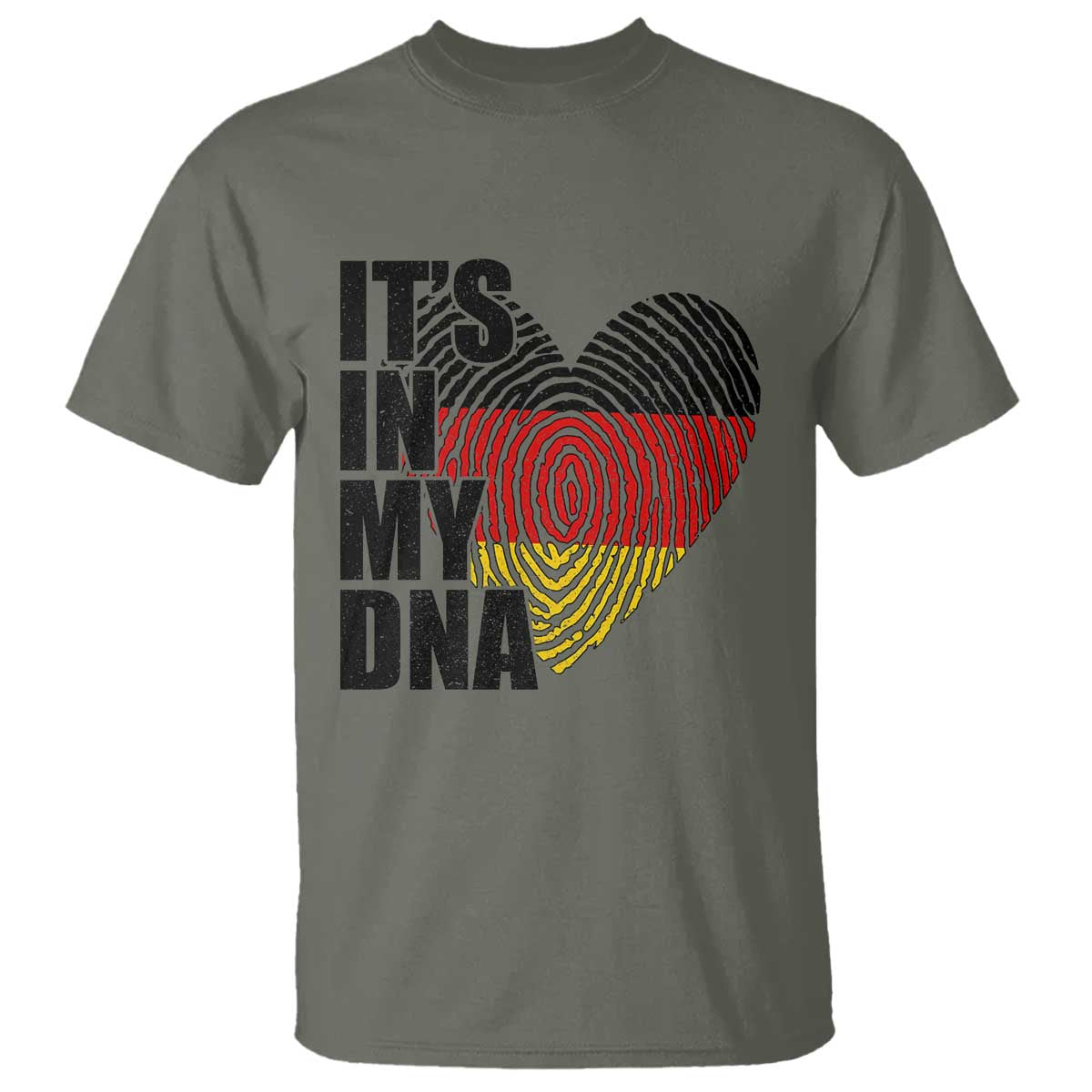 German Pride T Shirt It Is In My DNA Patriotic Germany Flag - Wonder Print Shop