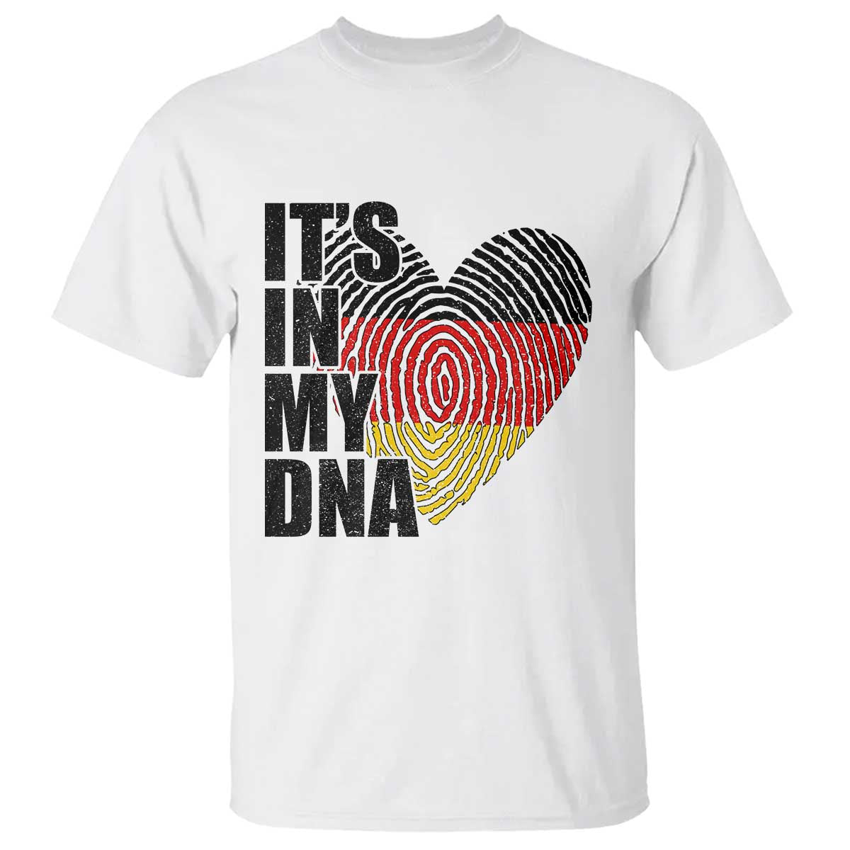 German Pride T Shirt It Is In My DNA Patriotic Germany Flag - Wonder Print Shop