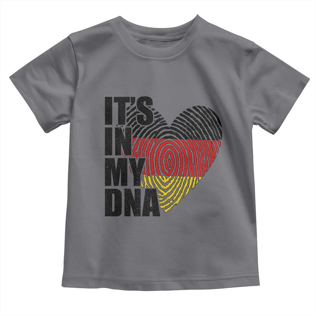 German Pride Toddler T Shirt It Is In My DNA Patriotic Germany Flag - Wonder Print Shop
