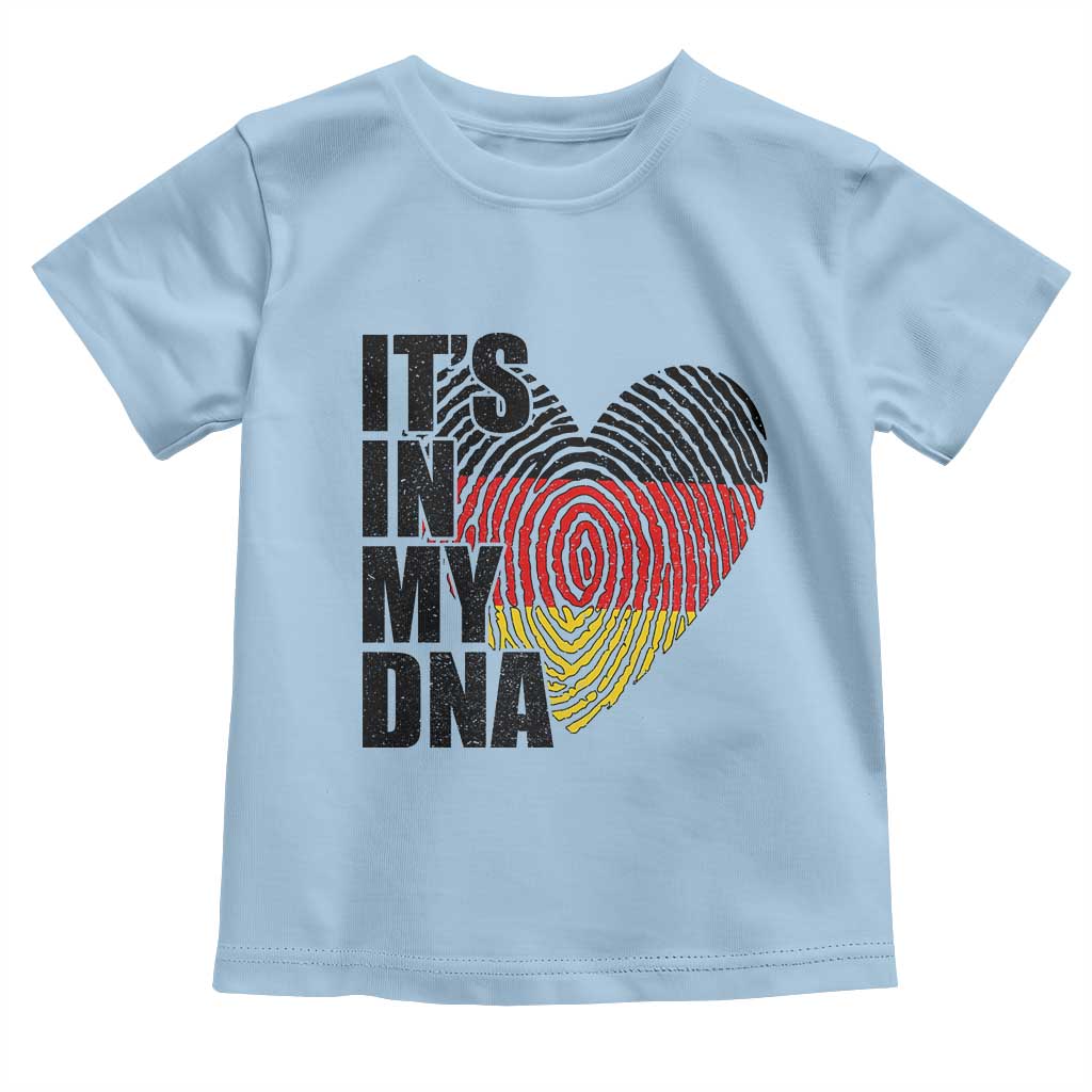 German Pride Toddler T Shirt It Is In My DNA Patriotic Germany Flag - Wonder Print Shop