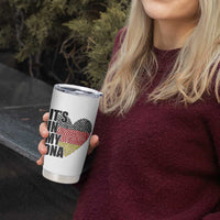 German Pride Tumbler Cup It Is In My DNA Patriotic Germany Flag - Wonder Print Shop
