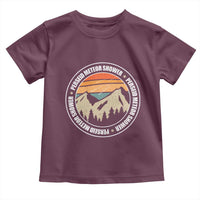 Perseid Meteor Shower Toddler T Shirt Shooting Stars Astronomy Vintage Retro Mountain - Wonder Print Shop