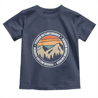Perseid Meteor Shower Toddler T Shirt Shooting Stars Astronomy Vintage Retro Mountain - Wonder Print Shop