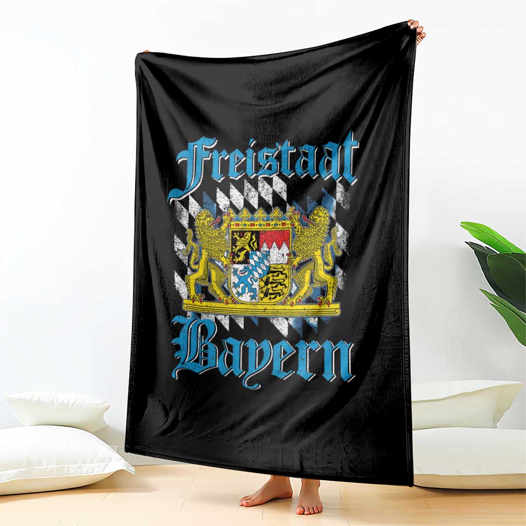 Freustaat Bayern Throw Blanket Bavaria German Munich Oktoberfest - Wonder Print Shop