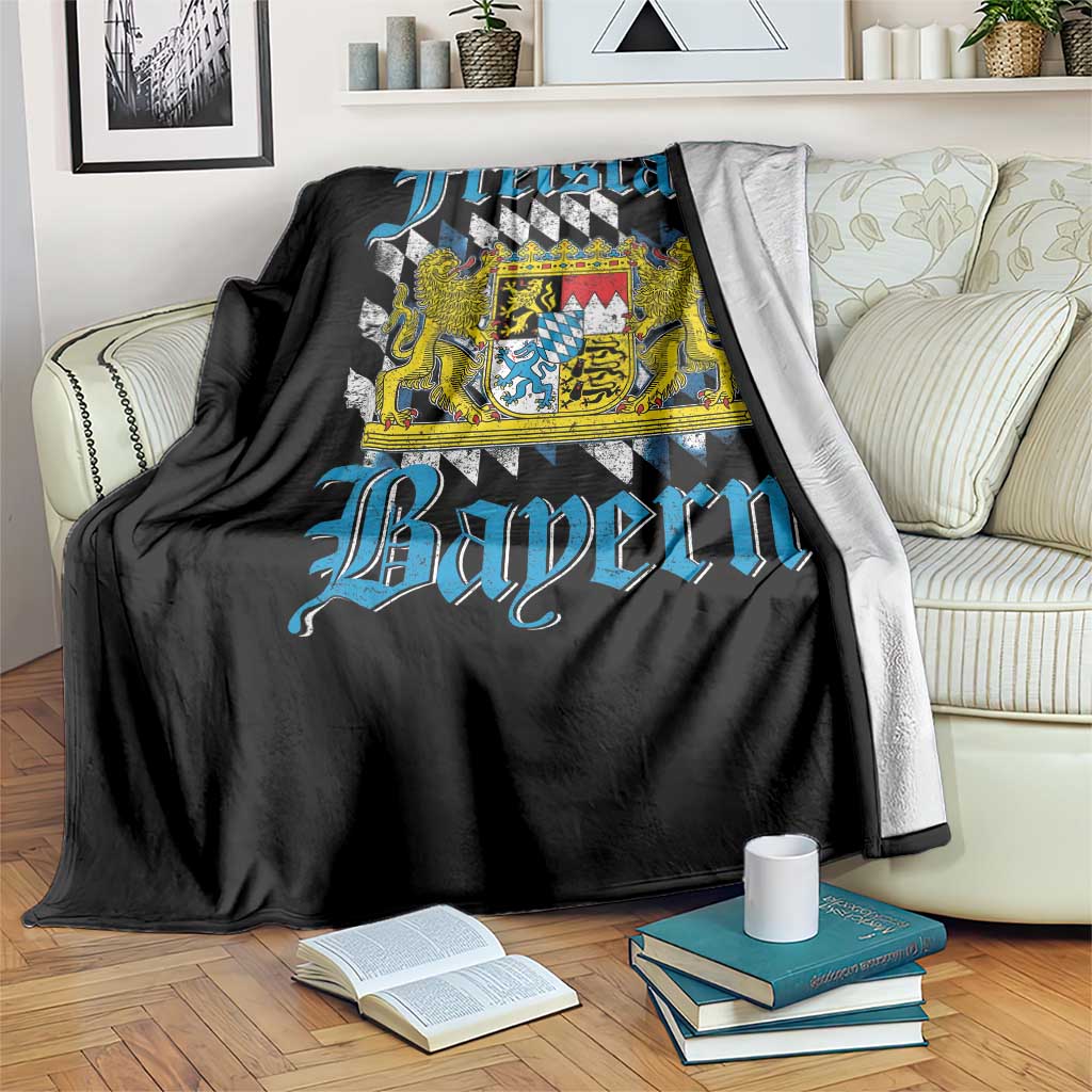 Freustaat Bayern Throw Blanket Bavaria German Munich Oktoberfest - Wonder Print Shop