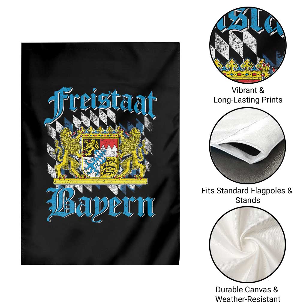 Freustaat Bayern Garden Flag Bavaria German Munich Oktoberfest - Wonder Print Shop