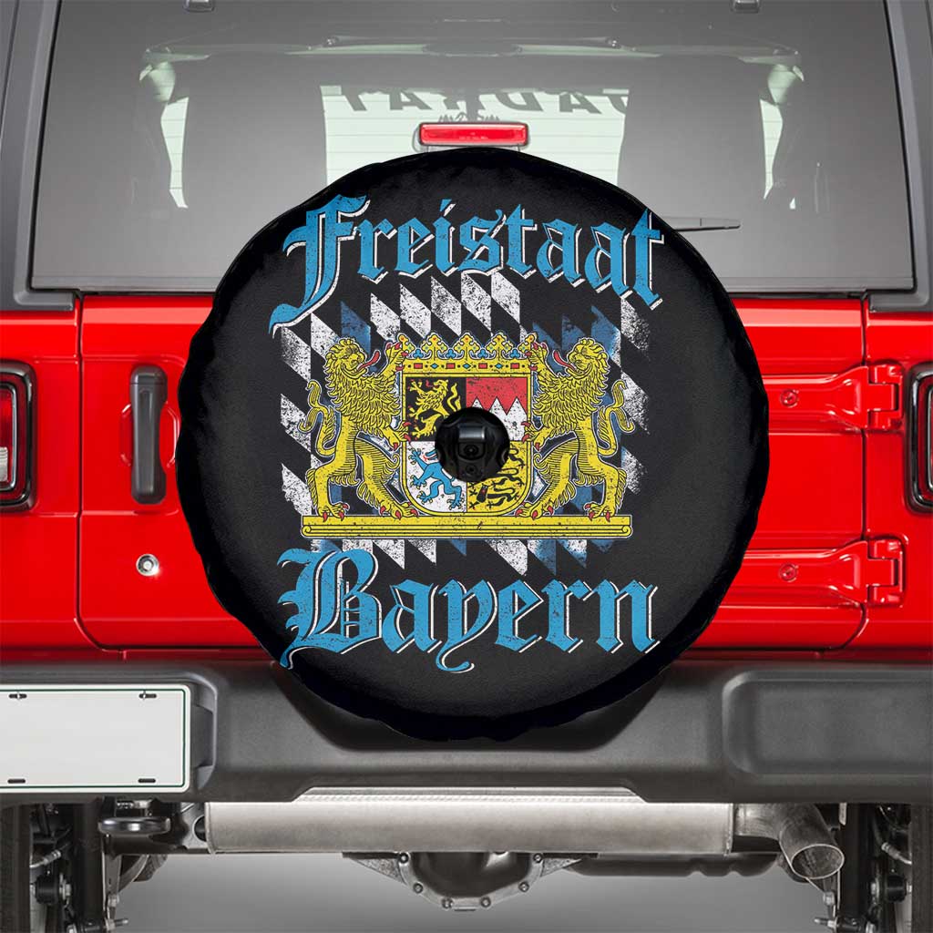 Freustaat Bayern Spare Tire Cover Bavaria German Munich Oktoberfest - Wonder Print Shop