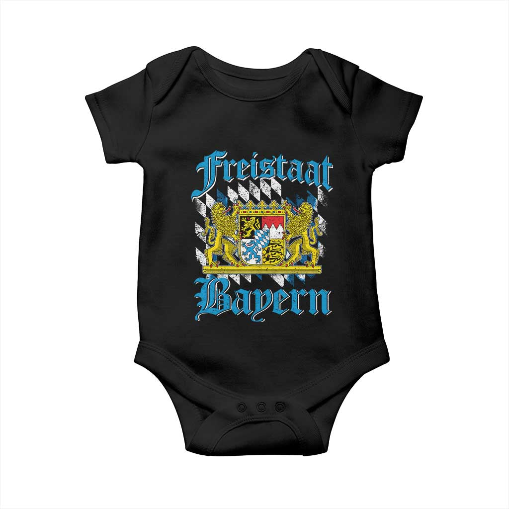 Freustaat Bayern Baby Onesie Bavaria German Munich Oktoberfest - Wonder Print Shop