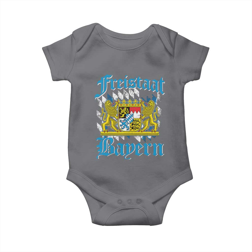 Freustaat Bayern Baby Onesie Bavaria German Munich Oktoberfest - Wonder Print Shop
