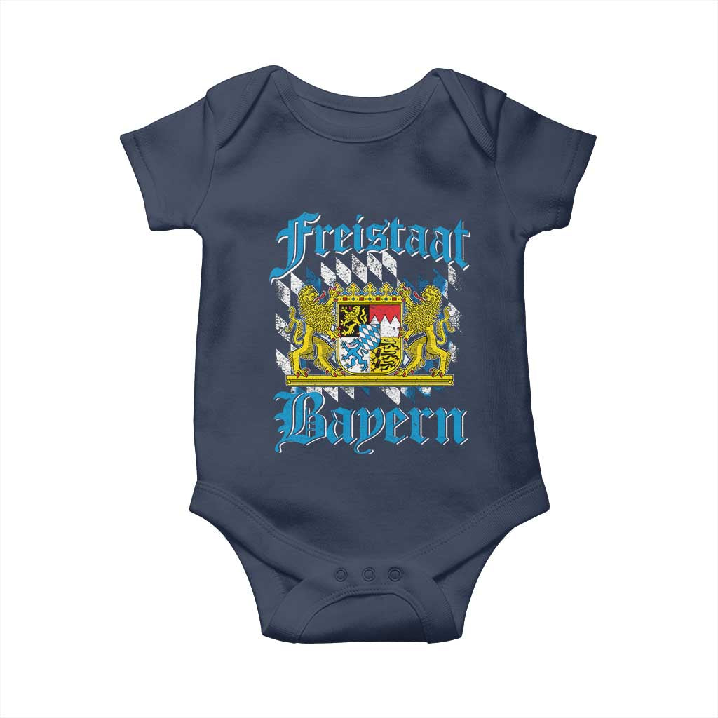 Freustaat Bayern Baby Onesie Bavaria German Munich Oktoberfest - Wonder Print Shop