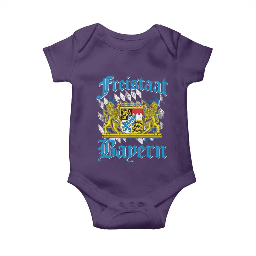 Freustaat Bayern Baby Onesie Bavaria German Munich Oktoberfest - Wonder Print Shop