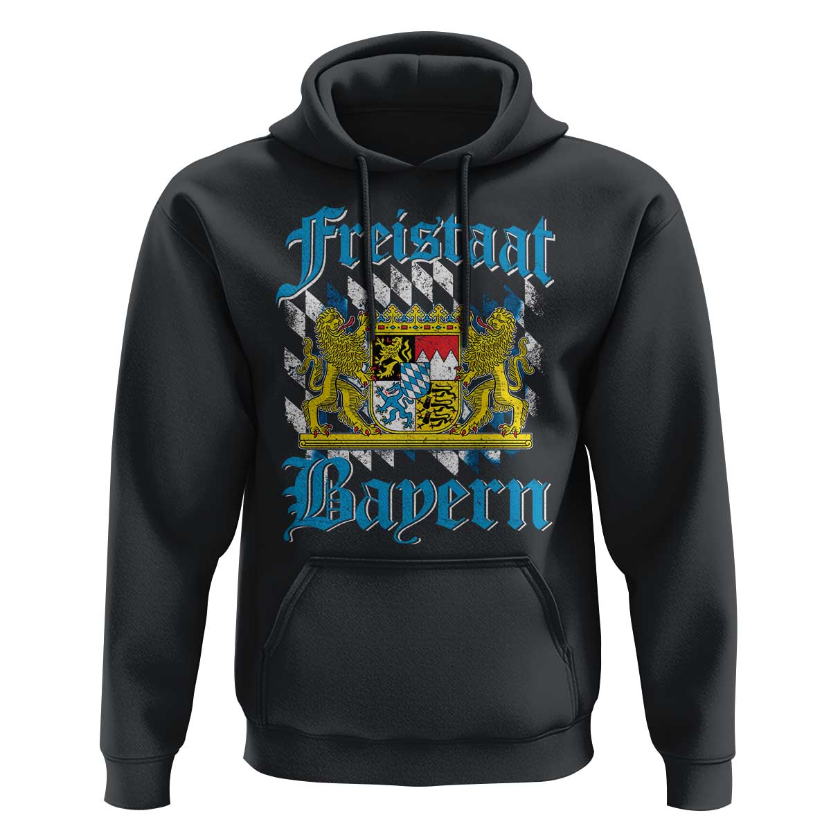 Freustaat Bayern Hoodie Bavaria German Munich Oktoberfest - Wonder Print Shop