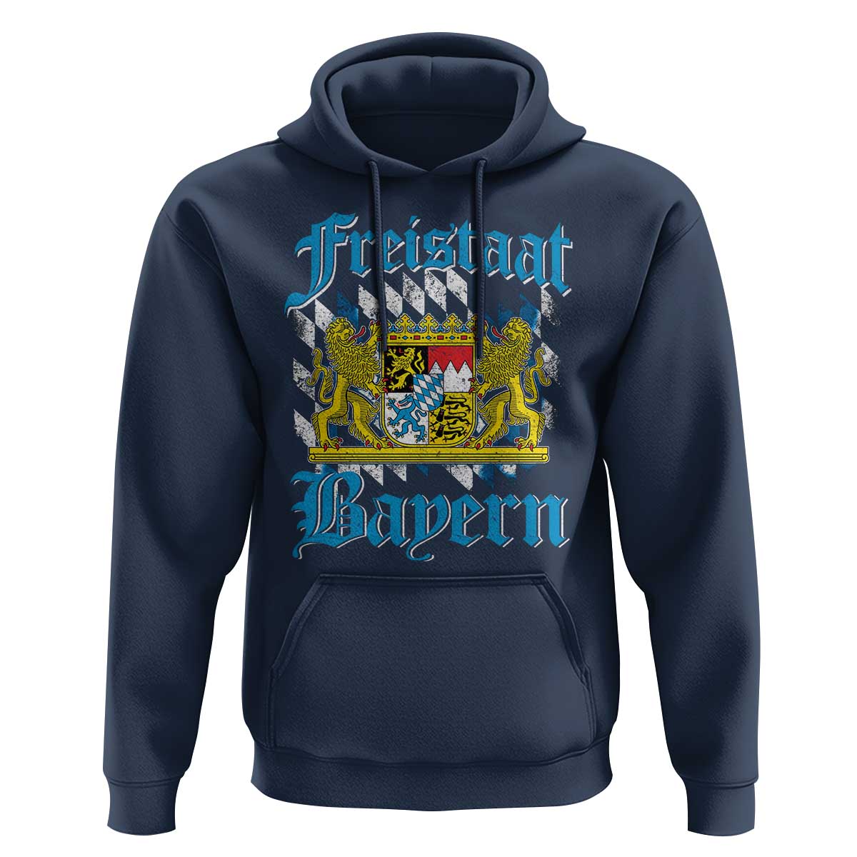 Freustaat Bayern Hoodie Bavaria German Munich Oktoberfest - Wonder Print Shop