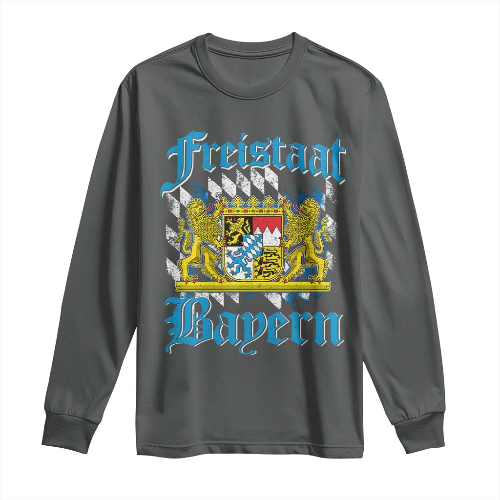 Freustaat Bayern Long Sleeve Shirt Bavaria German Munich Oktoberfest - Wonder Print Shop