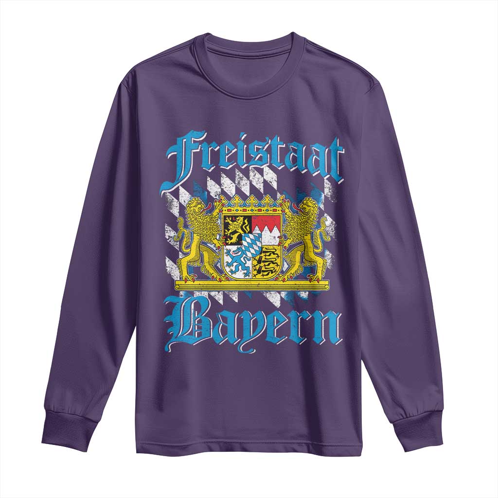 Freustaat Bayern Long Sleeve Shirt Bavaria German Munich Oktoberfest - Wonder Print Shop