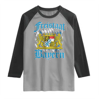 Freustaat Bayern Raglan Shirt Bavaria German Munich Oktoberfest - Wonder Print Shop