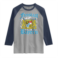 Freustaat Bayern Raglan Shirt Bavaria German Munich Oktoberfest - Wonder Print Shop