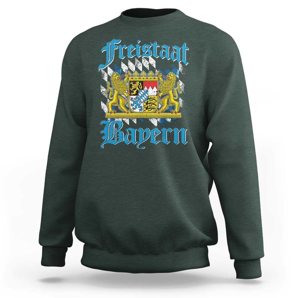 Freustaat Bayern Sweatshirt Bavaria German Munich Oktoberfest - Wonder Print Shop