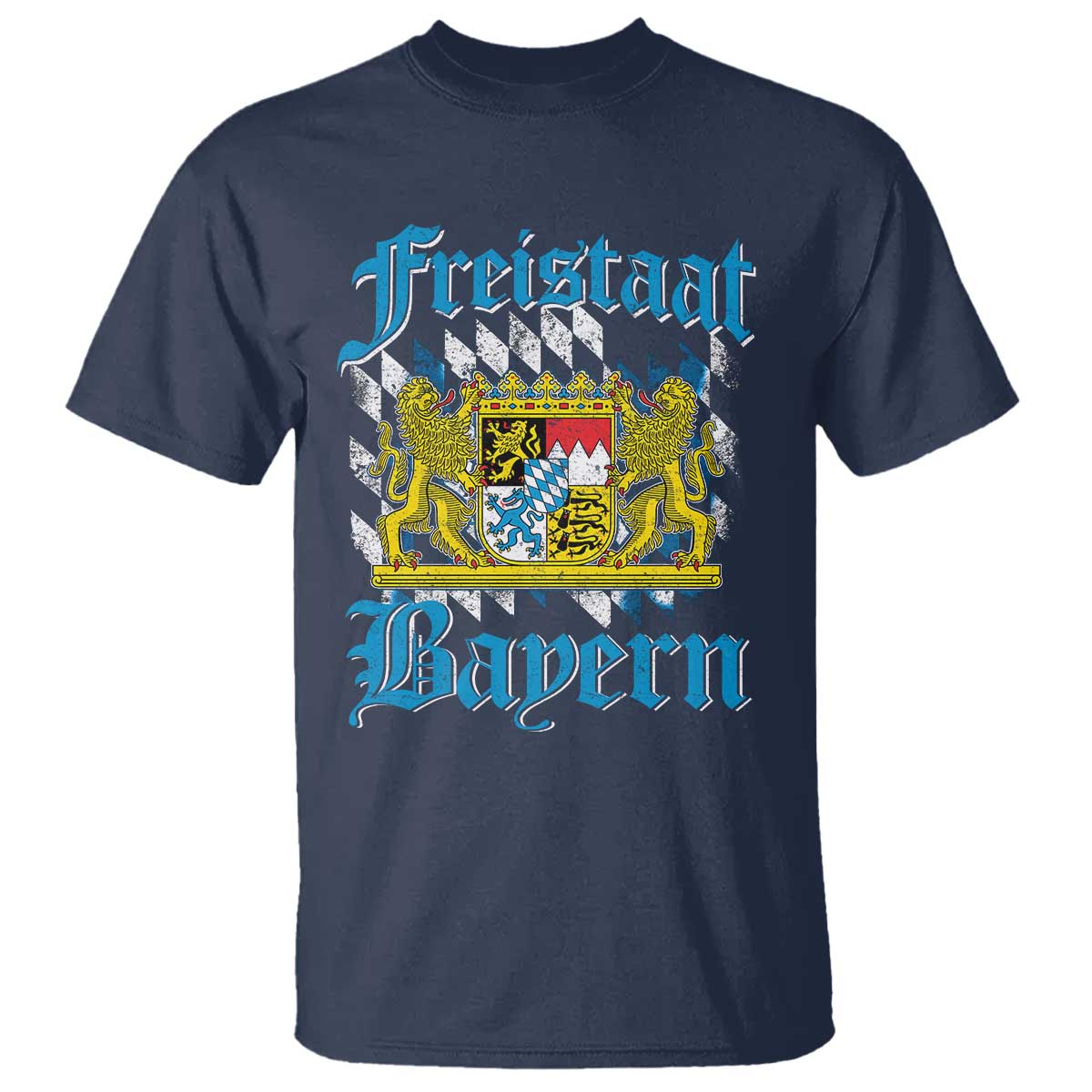 Freustaat Bayern T Shirt Bavaria German Munich Oktoberfest - Wonder Print Shop