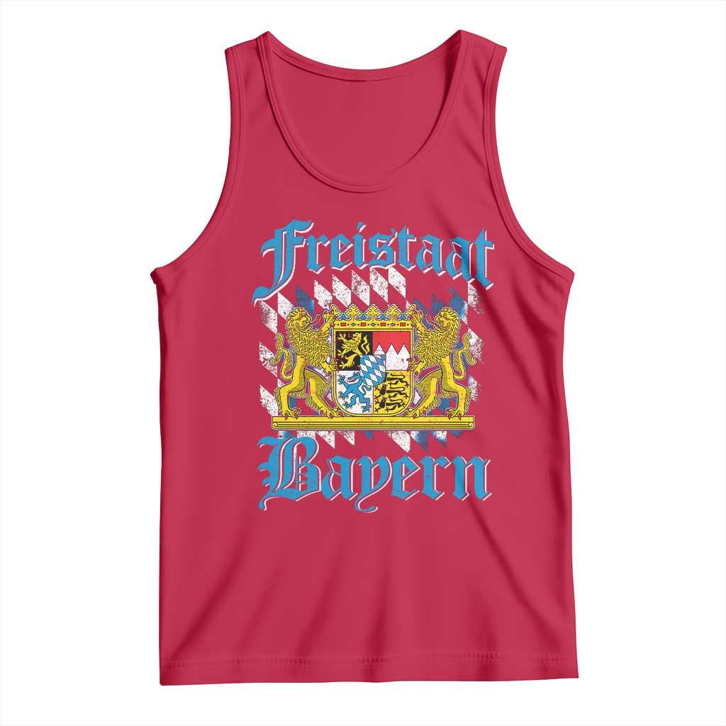 Freustaat Bayern Tank Top Bavaria German Munich Oktoberfest - Wonder Print Shop