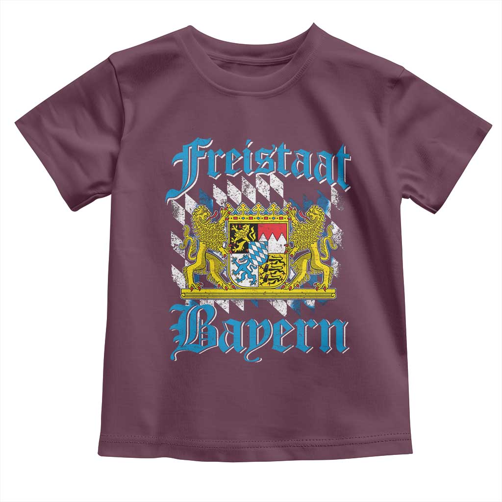 Freustaat Bayern Toddler T Shirt Bavaria German Munich Oktoberfest - Wonder Print Shop